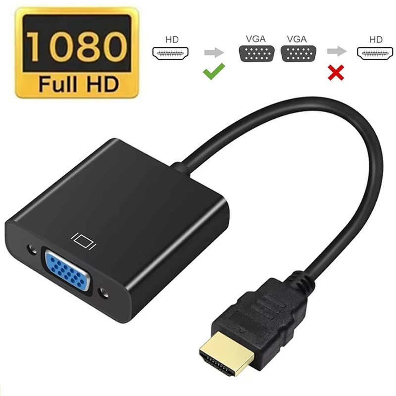 Hdmi Vga Adapter - محول HDMI متوافق مع VGA بدقة