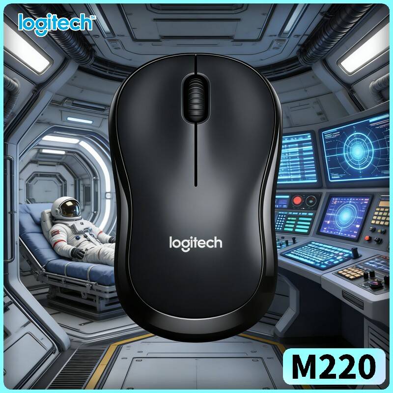 Laptop Accessories You Need - ماوس لاسلكي صامت من لوجيتك M220،