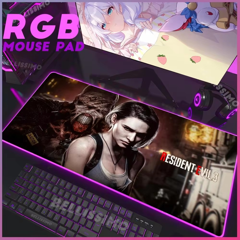 Laptop Accessories Nearby - لوحة ماوس ألعاب RGB من سلسلة