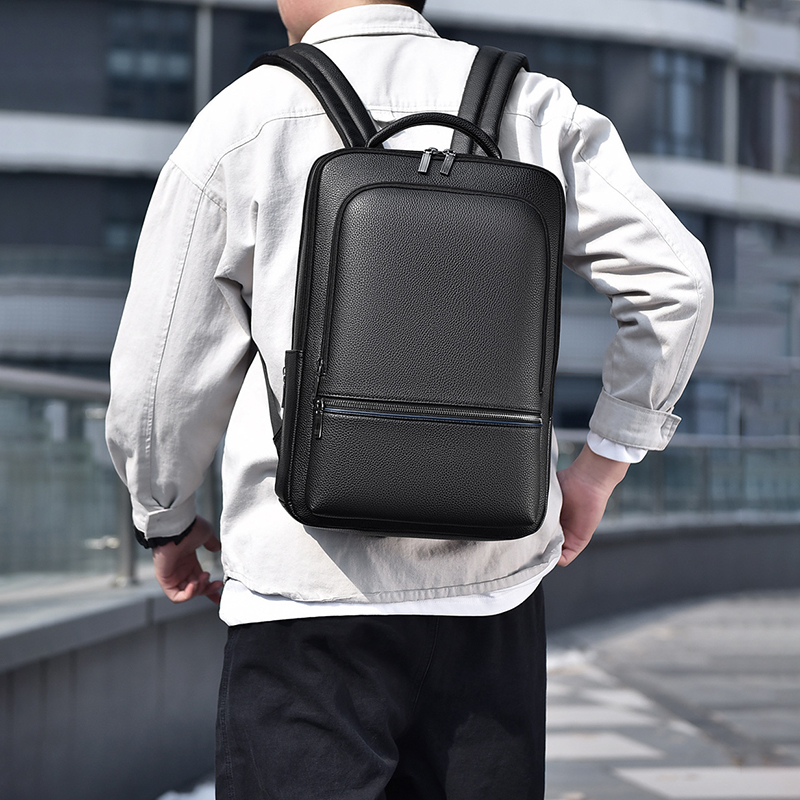 Laptop Accessories Travel Case - بو الجلود على ظهره للرجال ،