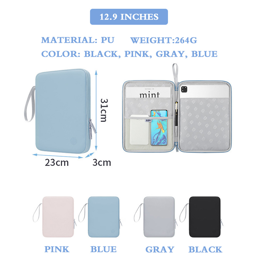 Laptop Accessories Travel Case - حقيبة حمل متعددة الوظائف مقاومة للماء