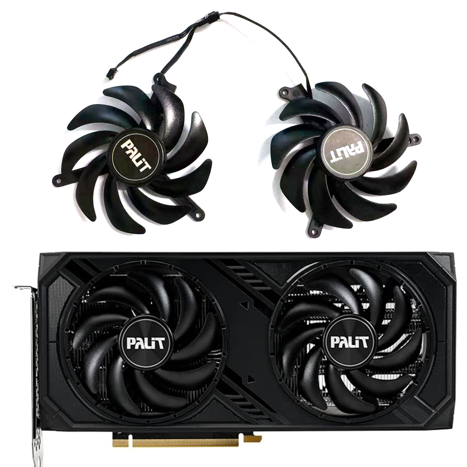 Nvidia Vga Rtx 4060 - مروحة جديدة THA9513S2H-PAA07 مقاس 93 مم