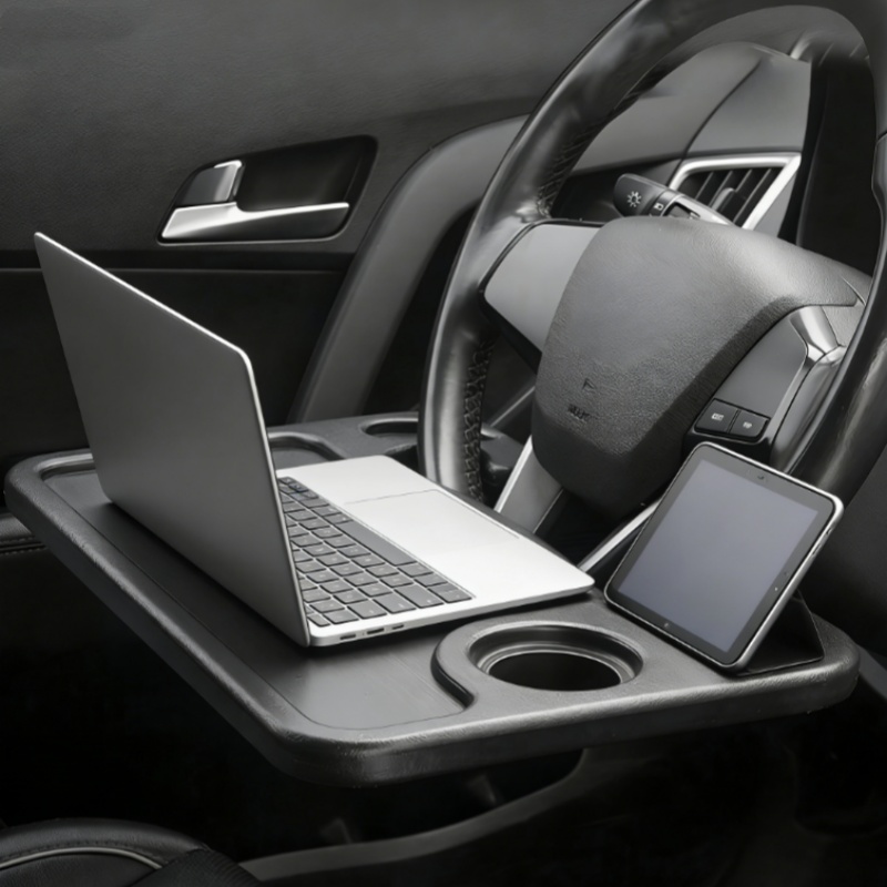Laptop Accessories Organizer - طاولة عجلة قيادة السيارة متعددة الوظائف،