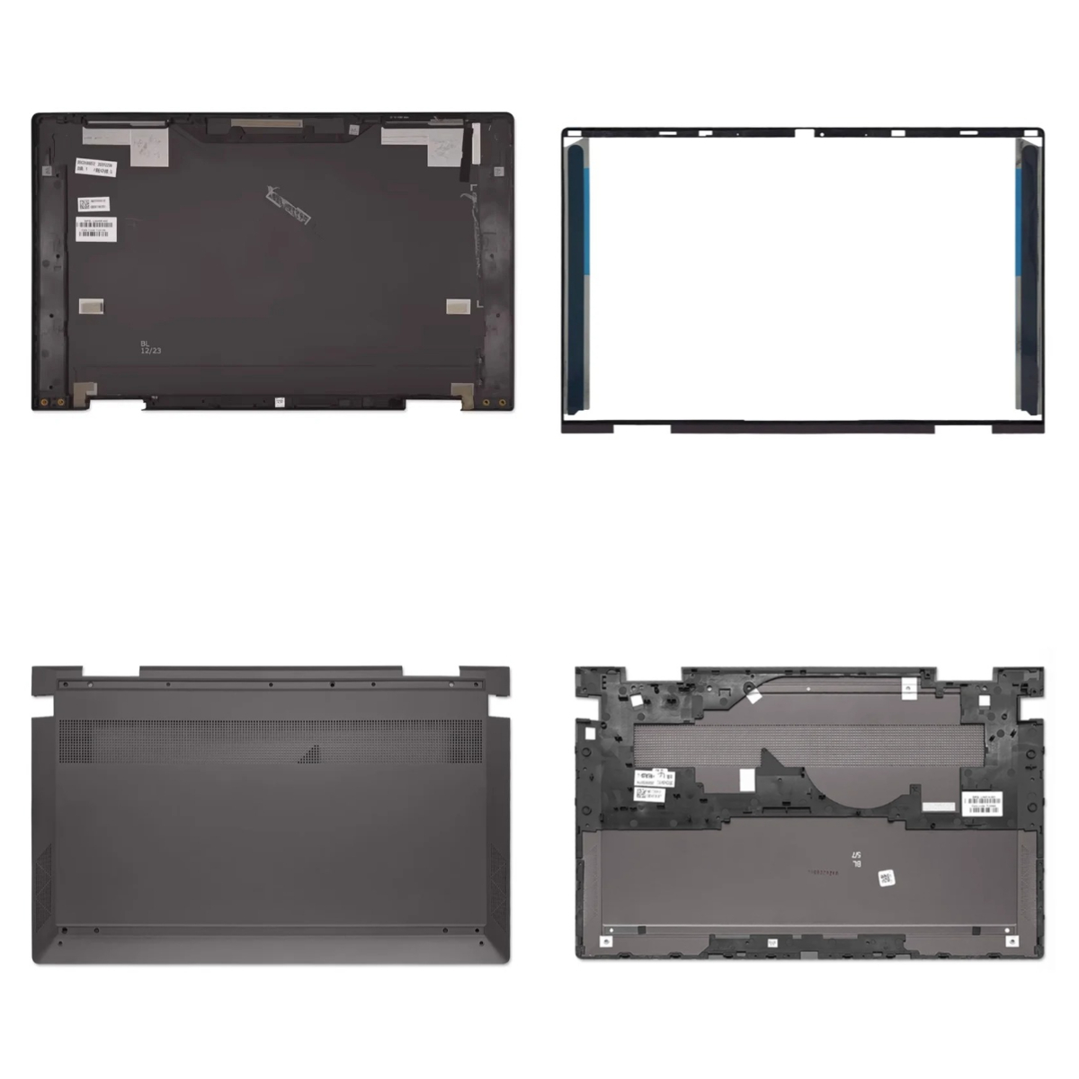 Laptop Accessories Bd - غطاء خلفي/إطار أمامي/غطاء سفلي لشاشة LCD