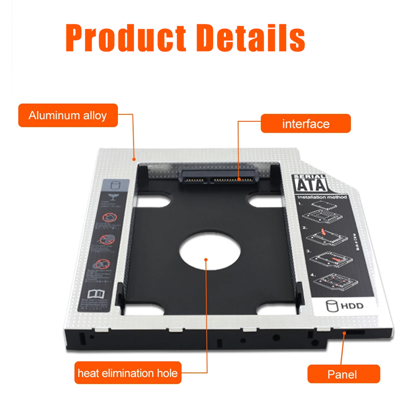 HDD SSD العلبة محول SATA 3.0 و - مراجعة Laptop Accessories Organizer وسعره