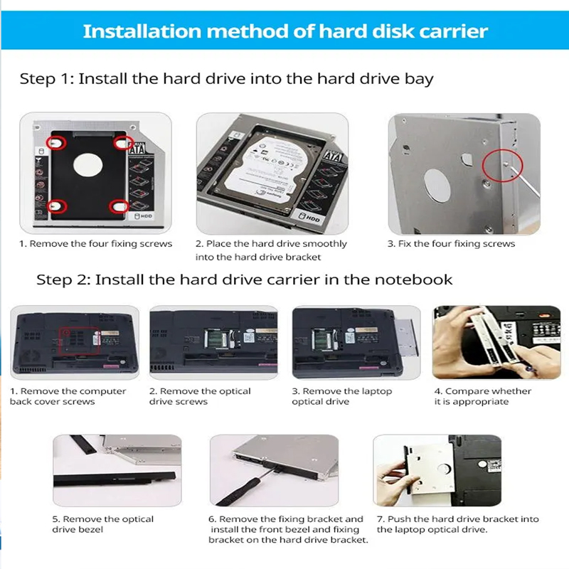 HDD SSD العلبة محول SATA 3.0 و - مراجعة Laptop Accessories Organizer وسعره