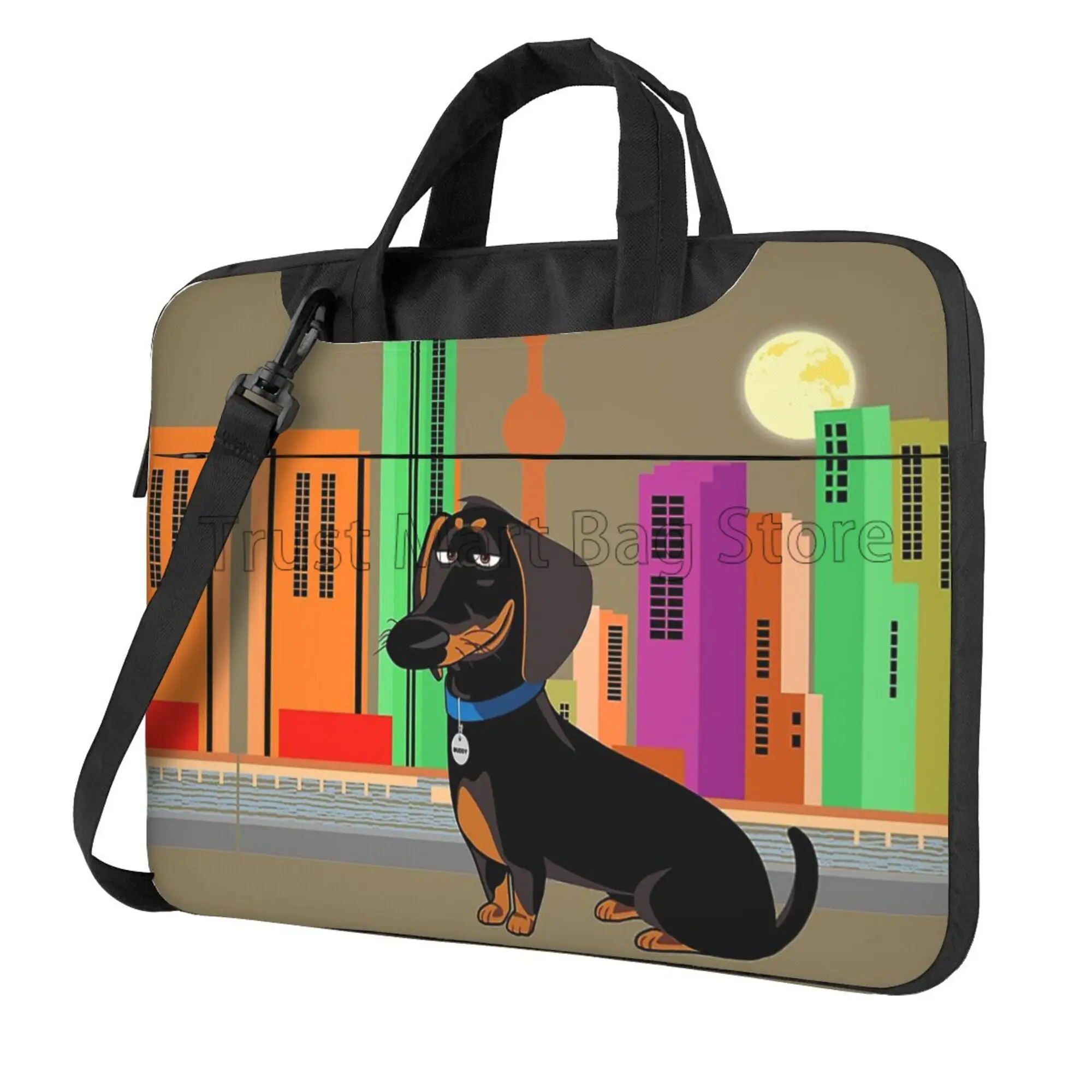 Dachshund طباعة حقيبة حمل الكم - مراجعة Laptop Accessories Travel Case وسعره