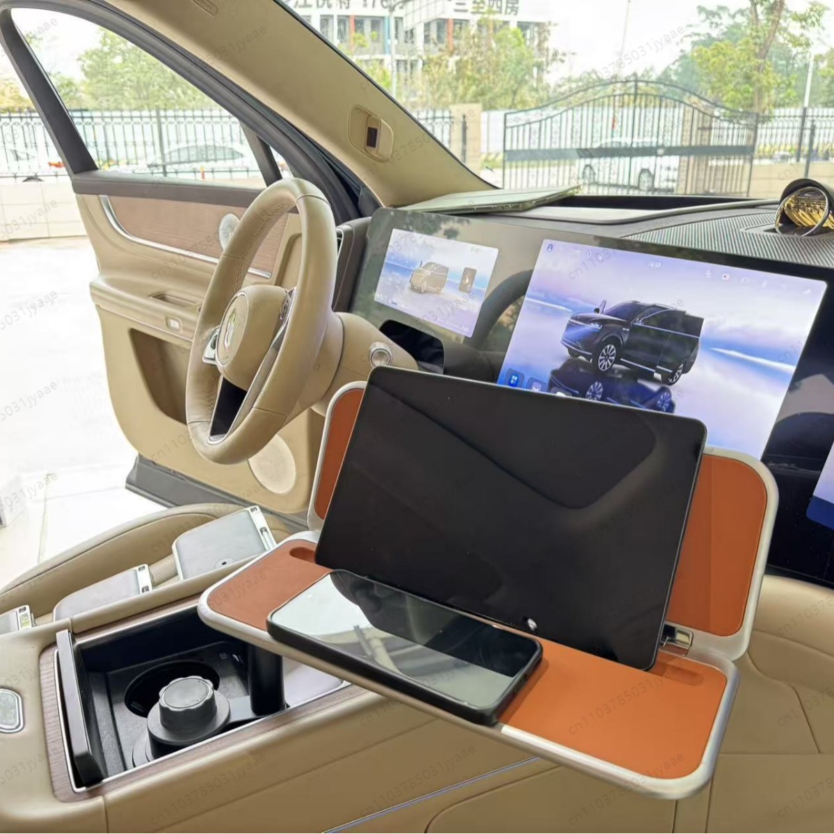 طاولة سيارة قابلة للطي جديدة،  - مراجعة Laptop Accessories Organizer وسعره