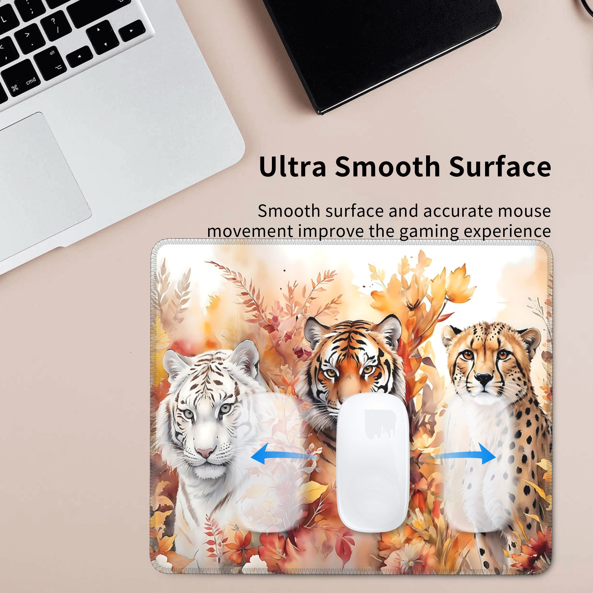 لوحة ماوس على شكل وجه النمر وأ - مراجعة Laptop Accessories Nearby وسعره