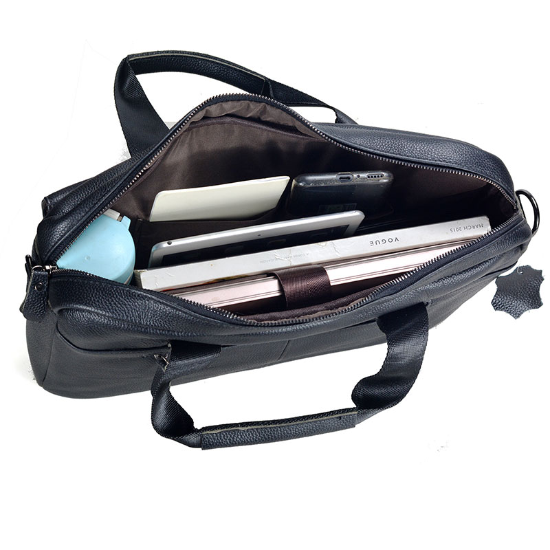 الرجال كبيرة جلد طبيعي حقيبة ي - مراجعة Laptop Accessories Travel Case وسعره