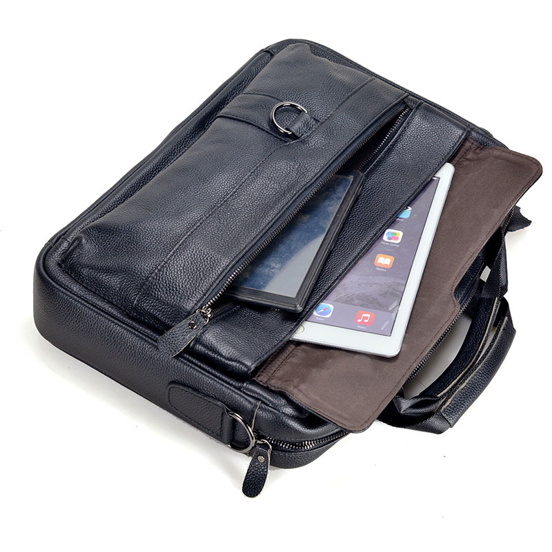 الرجال كبيرة جلد طبيعي حقيبة ي - مراجعة Laptop Accessories Travel Case وسعره