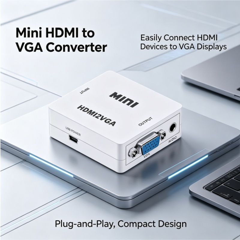 محول HDMI إلى VGA مع صوت، محول - مراجعة Hdmi Vga Adapter وسعره