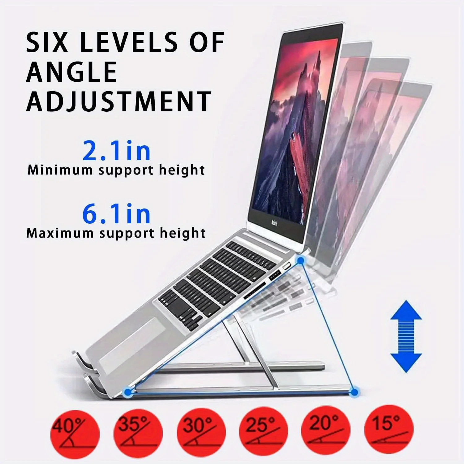 حامل كمبيوتر محمول من الألومني - مراجعة Laptop Accessories Organizer وسعره
