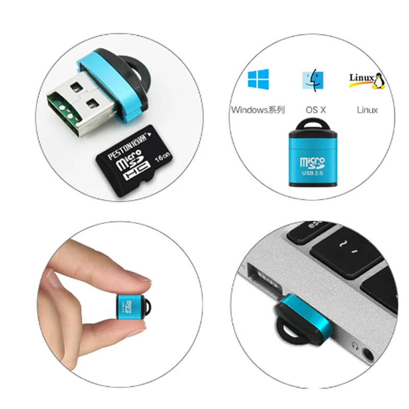 قارئ بطاقات الذاكرة USB صغير M - مراجعة Laptop Accessories Nearby وسعره