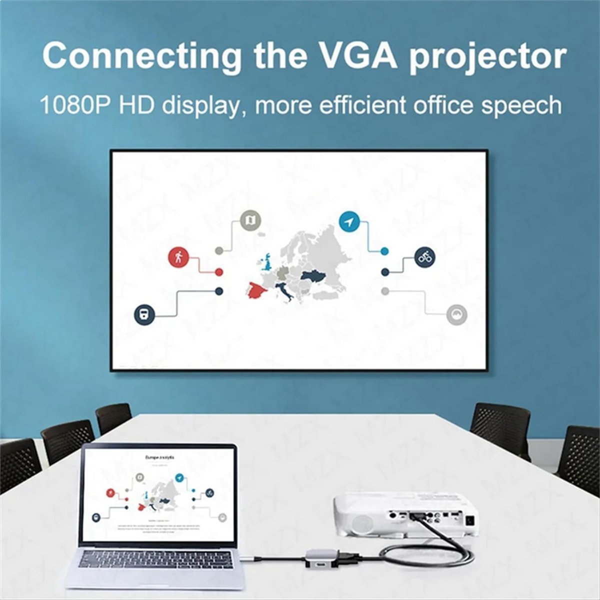 *محطة إرساء USB C A14E، محول م - مراجعة Hdmi Vga Adapter وسعره