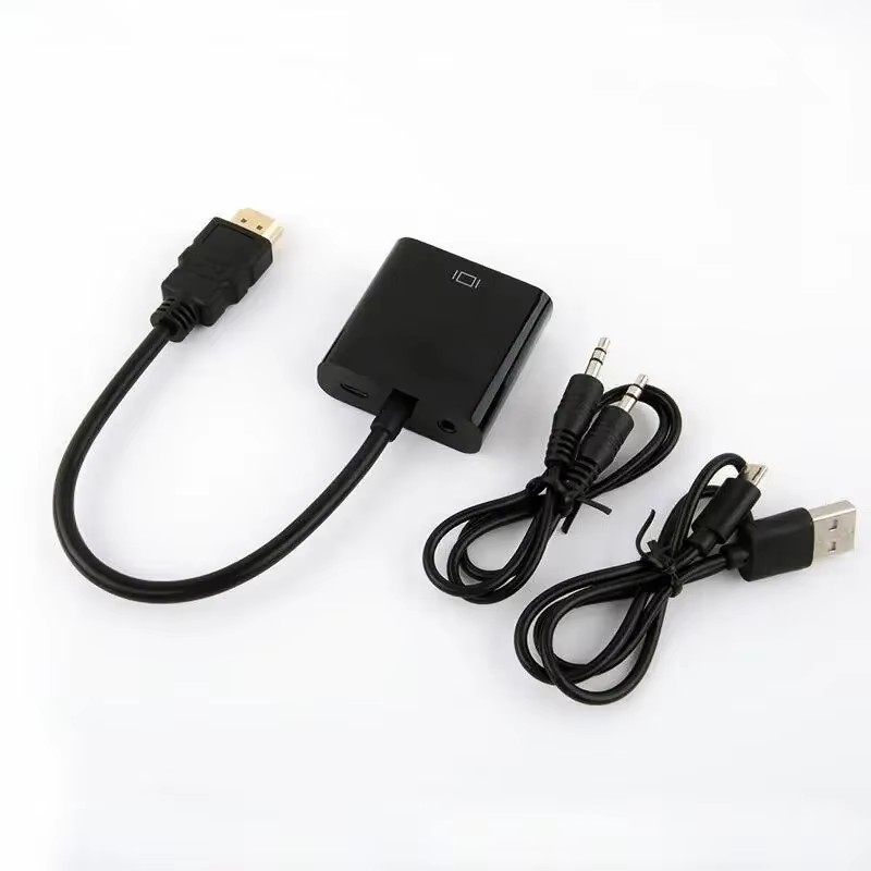 1-4 مجموعات من محولات كابل HDM - مراجعة Hdmi Vga Adapter وسعره