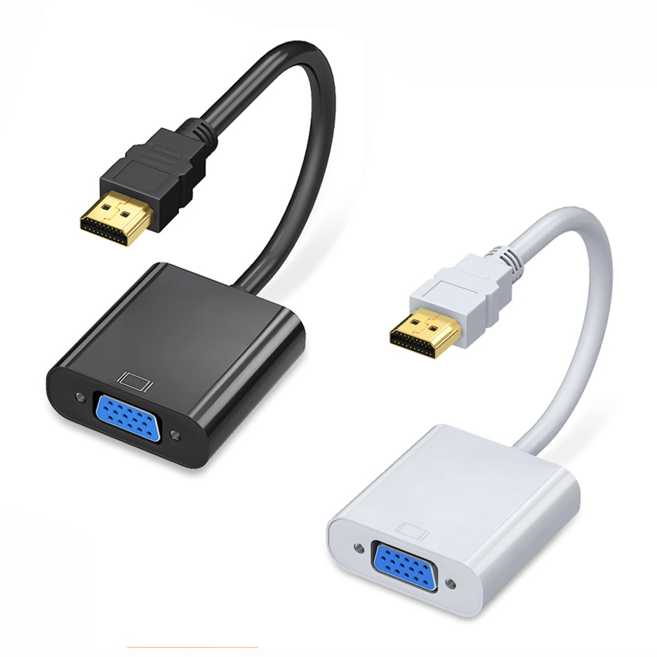 1080P HDMI-متوافق مع محول VGA  - مراجعة Hdmi Vga Adapter وسعره