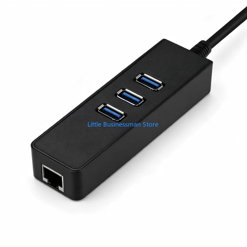 محول USB Ethernet مزود بثلاثة  - مراجعة Laptop Accessories You Need وسعره