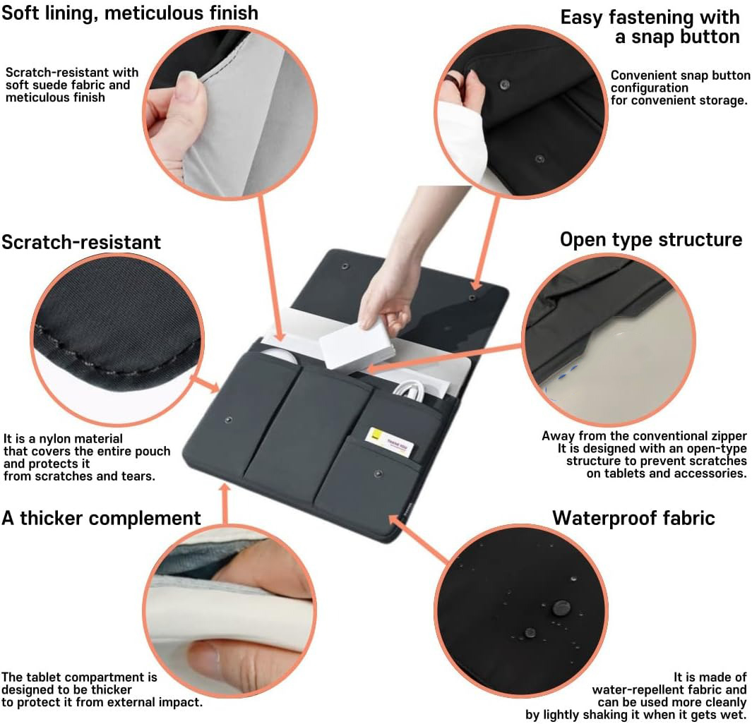 حقيبة كمبيوتر محمول حقيبة حمل  - مراجعة Laptop Accessories Travel Case وسعره